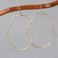 Keeping It Fresh Gold Hoop Earrings