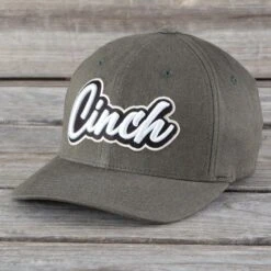 Cinch Flexfit Olive Ball Cap