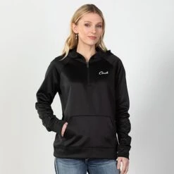 Cinch Black Quarter Zip Hoodie