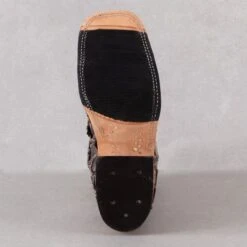 Rod's Brazilian Brown Big Bass Boots By Anderson Bean -Western Cowboy Equipment Shop 336129L sole