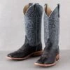 Rod's Blalck Smooth Ostrich Boots By Anderson Bean 2 Rod's Blalck Smooth Ostrich Boots By Anderson Bean -Western Cowboy Equipment Shop 336136L