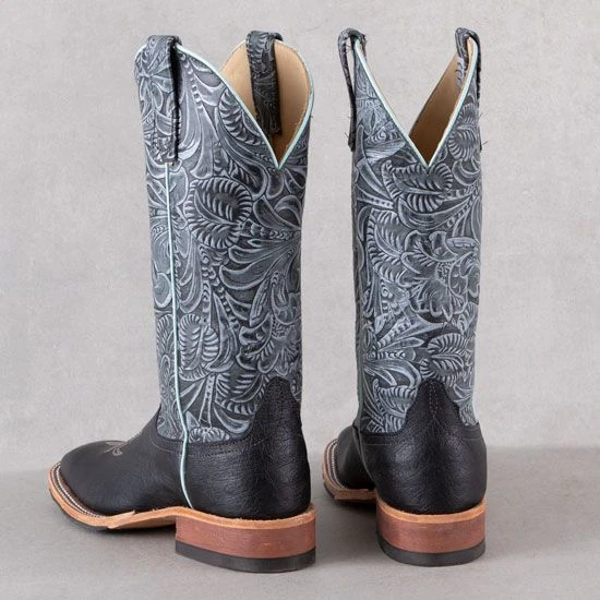 Rod's Blalck Smooth Ostrich Boots By Anderson Bean 7 Rod's Blalck Smooth Ostrich Boots By Anderson Bean - Image 5