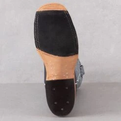 Rod's Blalck Smooth Ostrich Boots By Anderson Bean 9 Rod's Blalck Smooth Ostrich Boots By Anderson Bean -Western Cowboy Equipment Shop 336136L sole