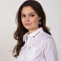 Ariat Kirby Stretch Leopard Top -Western Cowboy Equipment Shop 33862 alt3