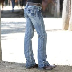 Rod's Button Me Up Jeans -Western Cowboy Equipment Shop 3604 3