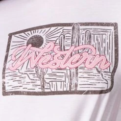 Rock & Roll Denim Wild & Western Tee -Western Cowboy Equipment Shop 36081 alt1