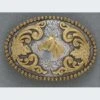 Nocona Antiqued Two-Tone Oval Berry Buckle 1 Nocona Antiqued Two-Tone Oval Berry Buckle -Western Cowboy Equipment Shop 37566