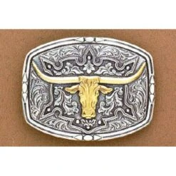 Rectangle Longhorn Buckle