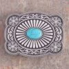 Turquoise Stone Buckle -Western Cowboy Equipment Shop 37974 1