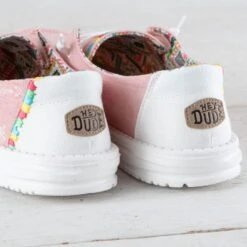 Hey Dude Wendy Boho Rose 12 Hey Dude Wendy Boho Rose -Western Cowboy Equipment Shop 40054562 heel A