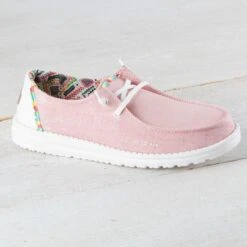 Hey Dude Wendy Boho Rose 9 Hey Dude Wendy Boho Rose -Western Cowboy Equipment Shop 40054662 side A