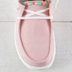 Hey Dude Wendy Boho Rose 11 Hey Dude Wendy Boho Rose -Western Cowboy Equipment Shop 40054662 toe A