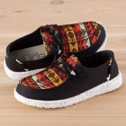 Hey Dude Wendy Boho Distressed Texacoco -Western Cowboy Equipment Shop 400550YT alt A