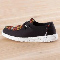 Hey Dude Wendy Boho Distressed Texacoco -Western Cowboy Equipment Shop 400550YT side A