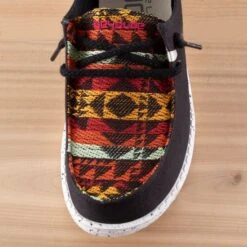 Hey Dude Wendy Boho Distressed Texacoco -Western Cowboy Equipment Shop 400550YT toe A