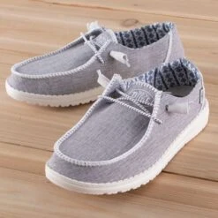 Hey Dude Wendy Boho Stitch White Melange -Western Cowboy Equipment Shop 400571JD alt A