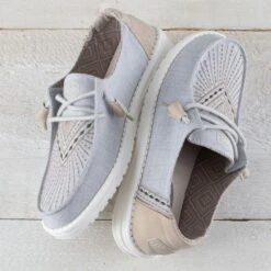 Hey Dude Wendy Western Grey 13 Hey Dude Wendy Western Grey -Western Cowboy Equipment Shop 40097030 alt A