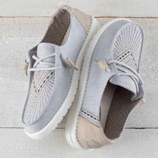 Hey Dude Wendy Western Grey 8 Hey Dude Wendy Western Grey - Image 6