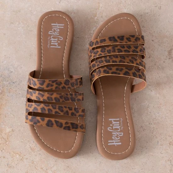 Hey Girl Bikini Leopard Sandals 3 Hey Girl Bikini Leopard Sandals
