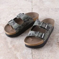 Corkys Camo Tabloid Sandals