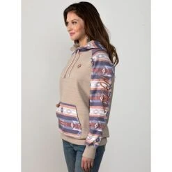 Hooey Cream Summit Hoodie -Western Cowboy Equipment Shop 41627 alt1