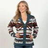 Wrangler Retro Ames Aztec Cardigan -Western Cowboy Equipment Shop 46460