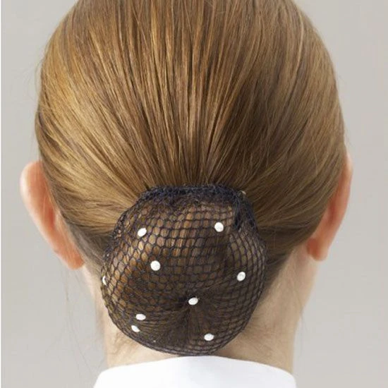 Bun Nets W/Swarovski Crystal 4 Bun Nets W/Swarovski Crystal - Image 2