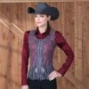 Suitable Winner Grey Show Vest -Western Cowboy Equipment Shop 47603
