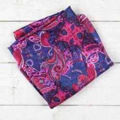 Paisley Pomegranate Wild Rag -Western Cowboy Equipment Shop 47730 alt