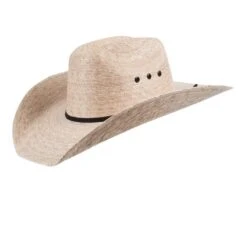 Atwood 4X Low Crown Dark Palm Straw Hat