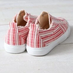 Corkys Red Stripe Babalu Shoes -Western Cowboy Equipment Shop 510121R heel