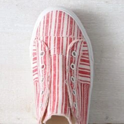 Corkys Red Stripe Babalu Shoes -Western Cowboy Equipment Shop 510121R toe