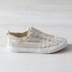 Corkys Tan Stripe Babalu Shoes 10 Corkys Tan Stripe Babalu Shoes -Western Cowboy Equipment Shop 510121TS side