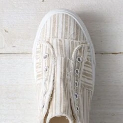 Corkys Tan Stripe Babalu Shoes 12 Corkys Tan Stripe Babalu Shoes -Western Cowboy Equipment Shop 510121TS toe