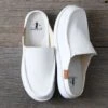 Corkys White Pontoon Slip- On Shoes -Western Cowboy Equipment Shop 510130W