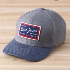 Cinch Flexfit Grey Patch Cap