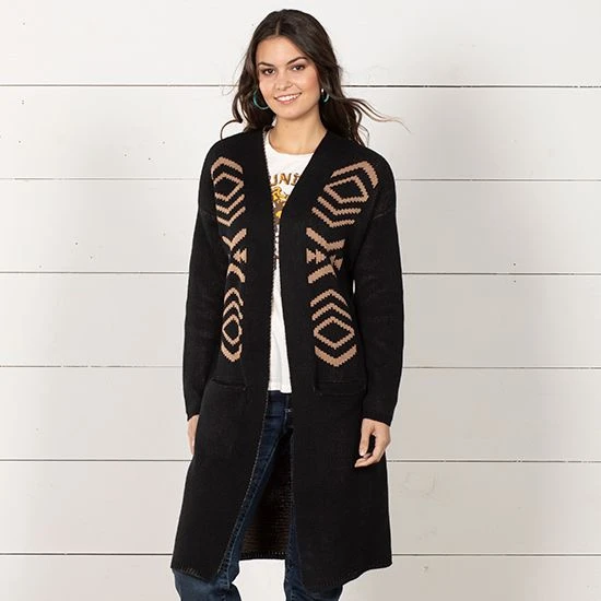 Ariat Black Hoedown Cardigan 3 Ariat Black Hoedown Cardigan