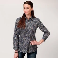 Roper River Paisley Top