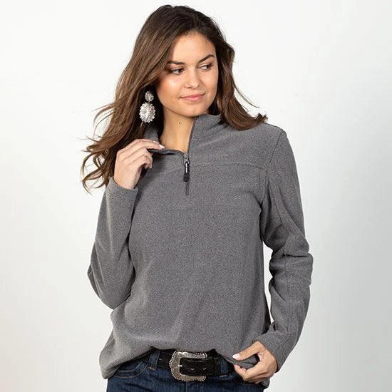 Roper Grey Fleece Pullover 3 Roper Grey Fleece Pullover