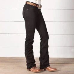 Wrangler Black Go-To 09MWZBK Jeans 10 Wrangler Black Go-To 09MWZBK Jeans -Western Cowboy Equipment Shop 56875 alt2