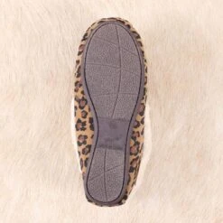 Blazin Roxx Kate Leopard Slipper Moccasins -Western Cowboy Equipment Shop 5727902 sole