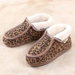 Blazin Roxx Kate Leopard Bootie Slippers