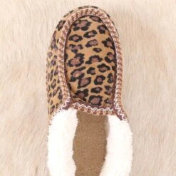 Blazin Roxx Kate Leopard Bootie Slippers -Western Cowboy Equipment Shop 5728002 toe