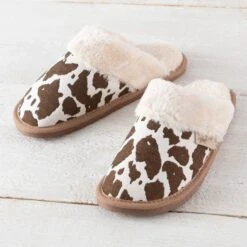 Cowprint Chloe Slipper By Blazin Roxx
