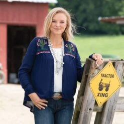 Roper Signs Of The Southwest Cardigan