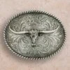 Montana Silversmiths Montana Silversmith’s Antique Longhorn Buckle