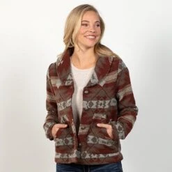 Gone Ranchin' Aztec Sweater Jacket -Western Cowboy Equipment Shop 63437 alt2