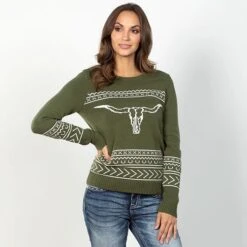 Don't Steer Me Wrong Olive Top