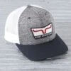 Kimes Ranch Extra Crunchy Grey Heather Trucker Cap 1 Kimes Ranch Extra Crunchy Grey Heather Trucker Cap -Western Cowboy Equipment Shop 63532