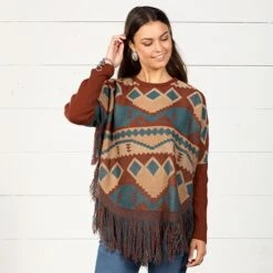 Yuma Fringe Sweater 7 Yuma Fringe Sweater -Western Cowboy Equipment Shop 63631 alt2